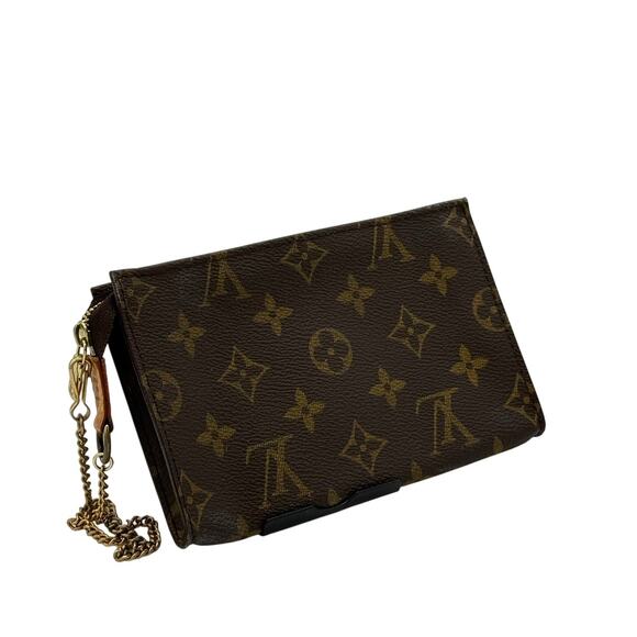 Louis Vuitton Monogram Toiletry Pouch 15*Great Shape and Unbranded Chain! - Picture 2 of 8
